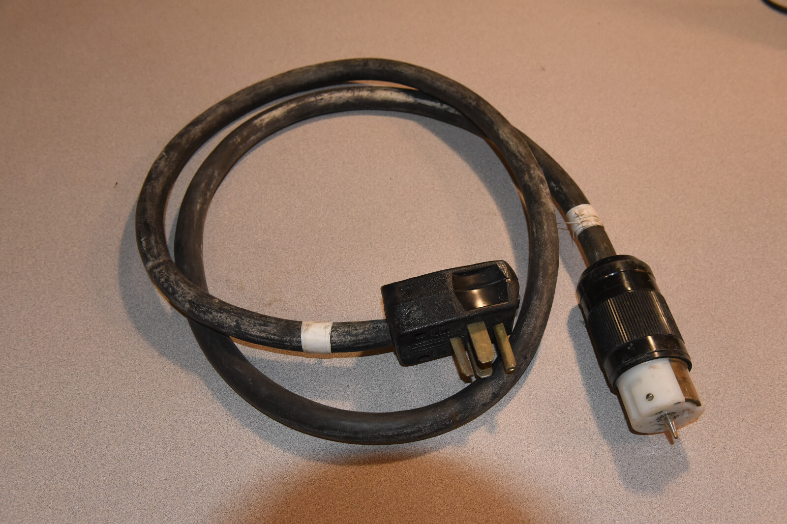 Condo Cord – 30A 125/250V Plug to 50A 125/250V twist lock connector 4′-6′ long