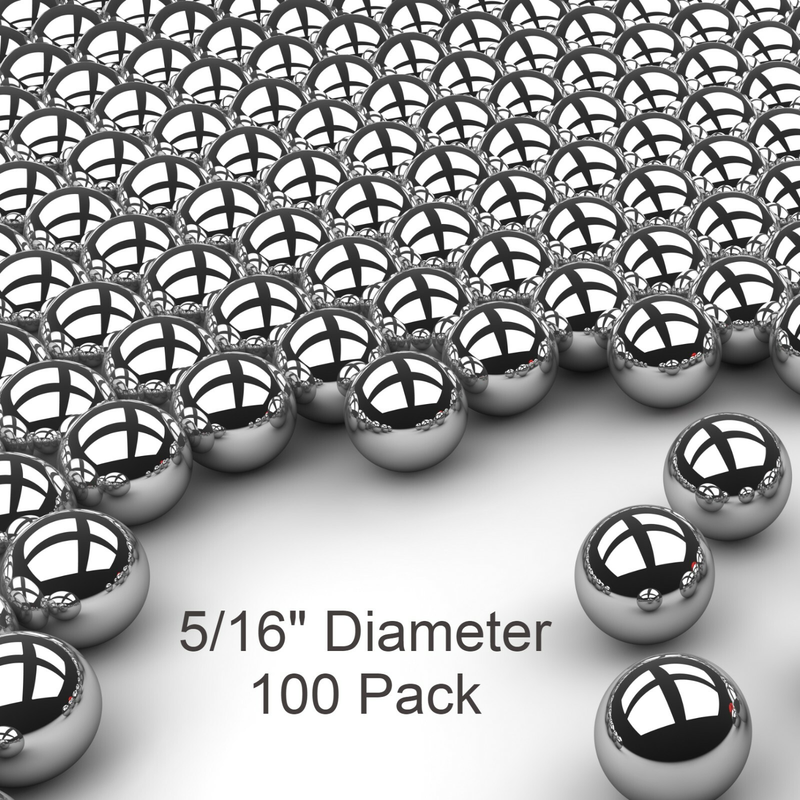 100 5/16″ Inch G25 Precision 440 Stainless Steel Bearing Balls