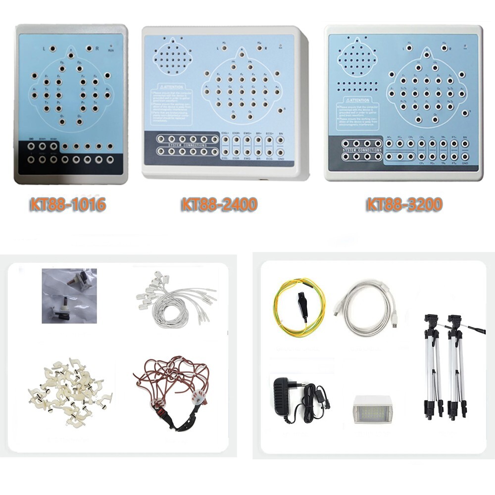 24-Channel EEG Machine KT88-2400 w/ Mapping Software – Fast Shipping USA