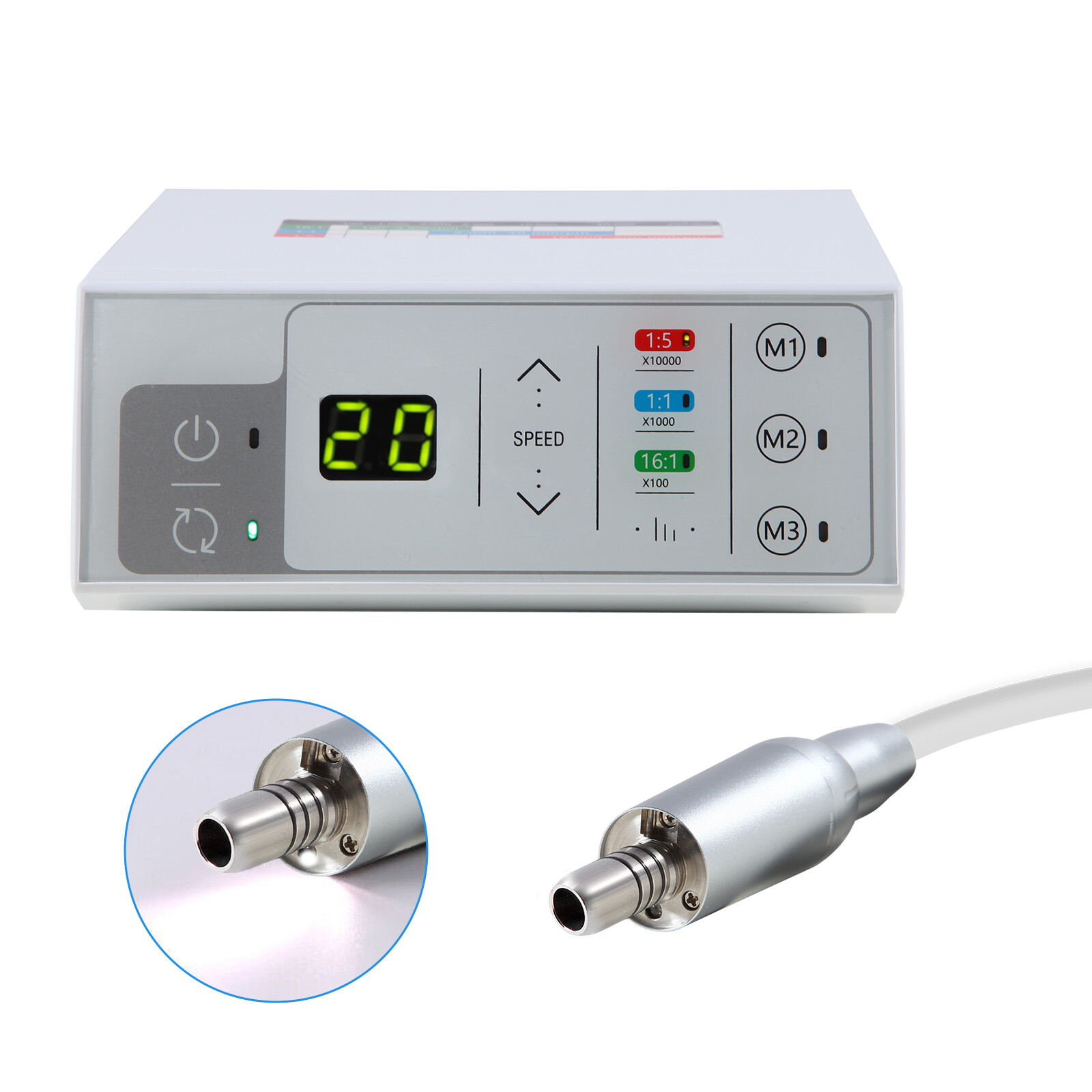 Light Dental LED Brushless Micro Motor Electric Motor ISO CE