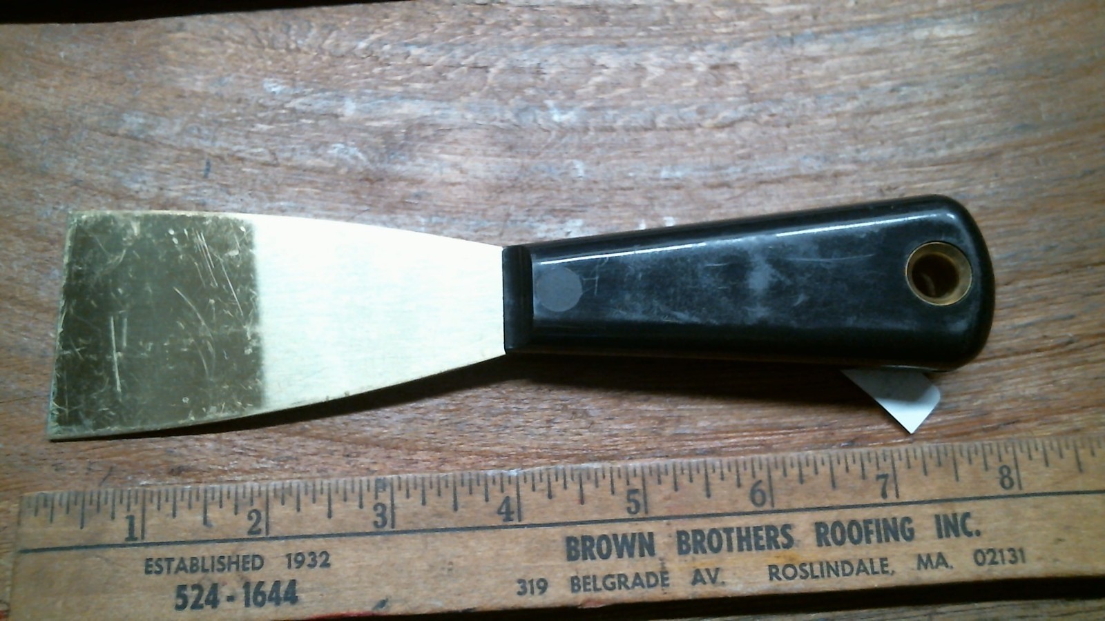 A MURDOCK CO. Stiff 2″ SOLID Brass MUNDELEIN IL. 1960’S ? UNUSED NO SPARK