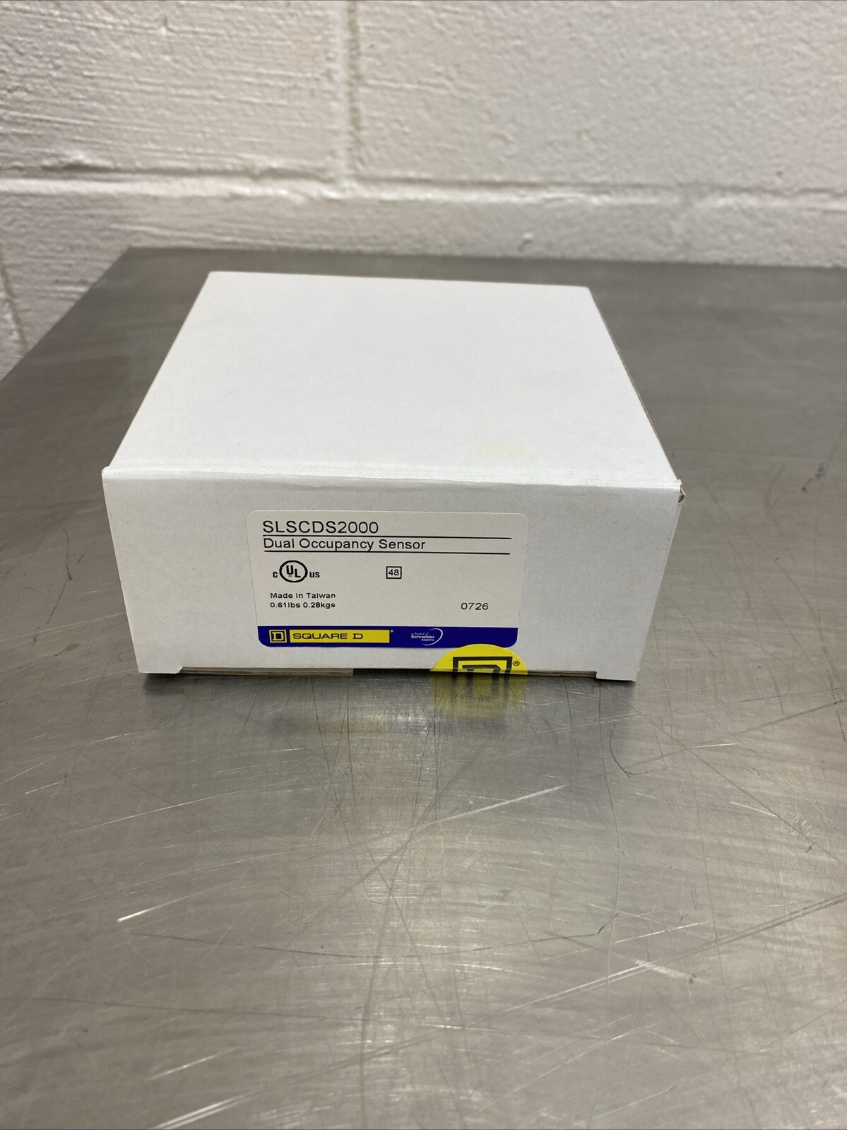 SQUARE D CEILING MOUNTED DUAL OCCUPANCY SENSOR SLSCDS2000