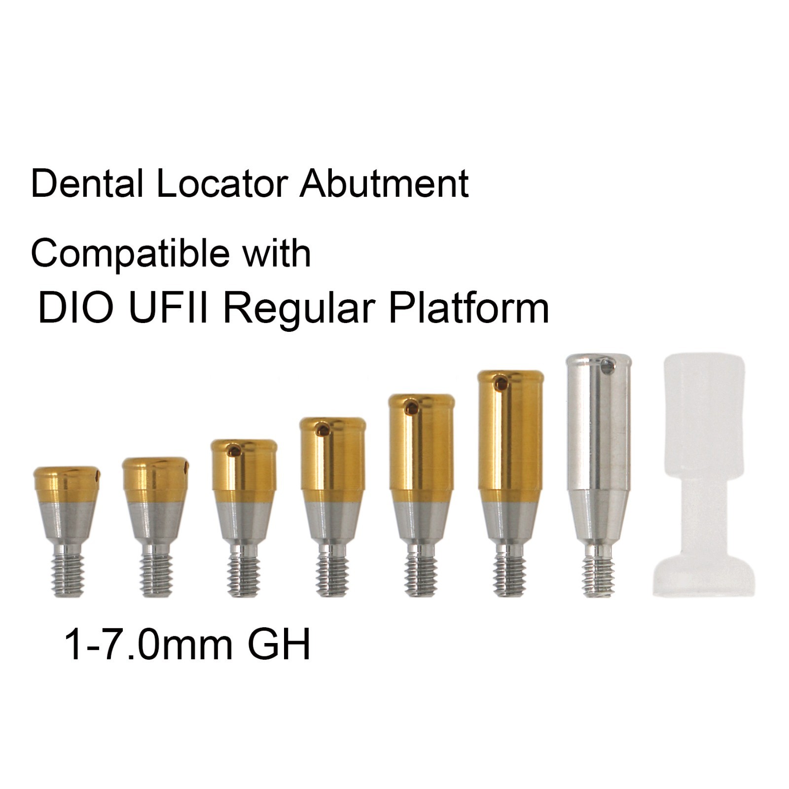 US DIO UF II Regular Dental fit for zest LOCATOR Overdenture Attachment System