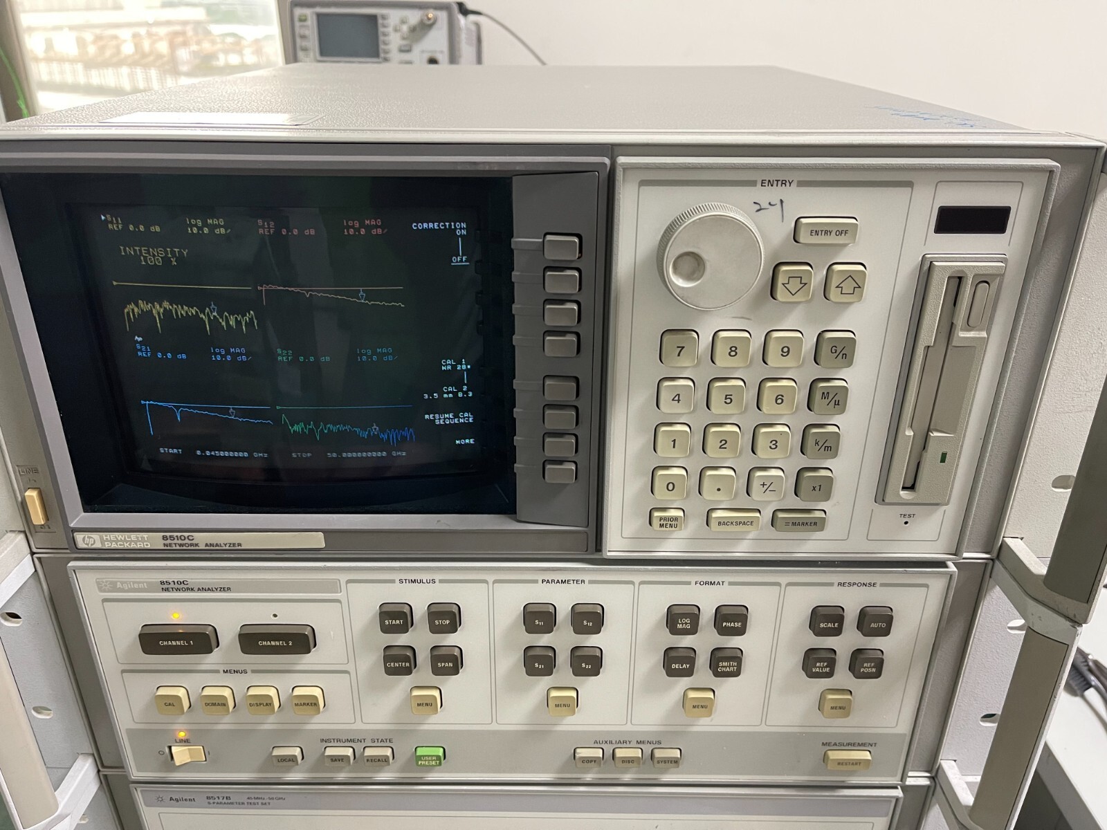 HP Agilent 8510C Display Processor for Network Analyzer System _3031A07195