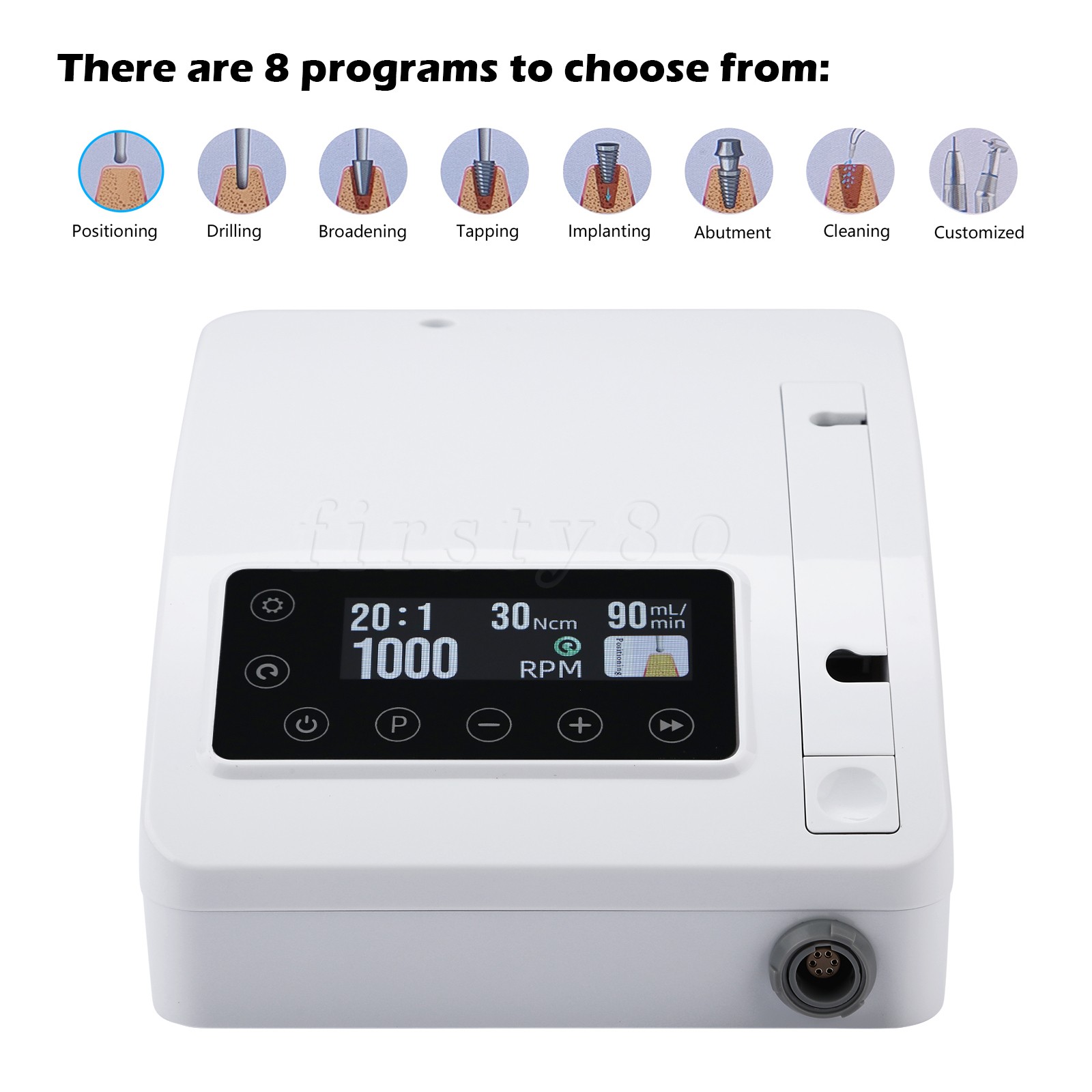 Dental Implant Surgical Motor LED Electric Implant Surgery Fit 1:1 1:5 16:1 20:1