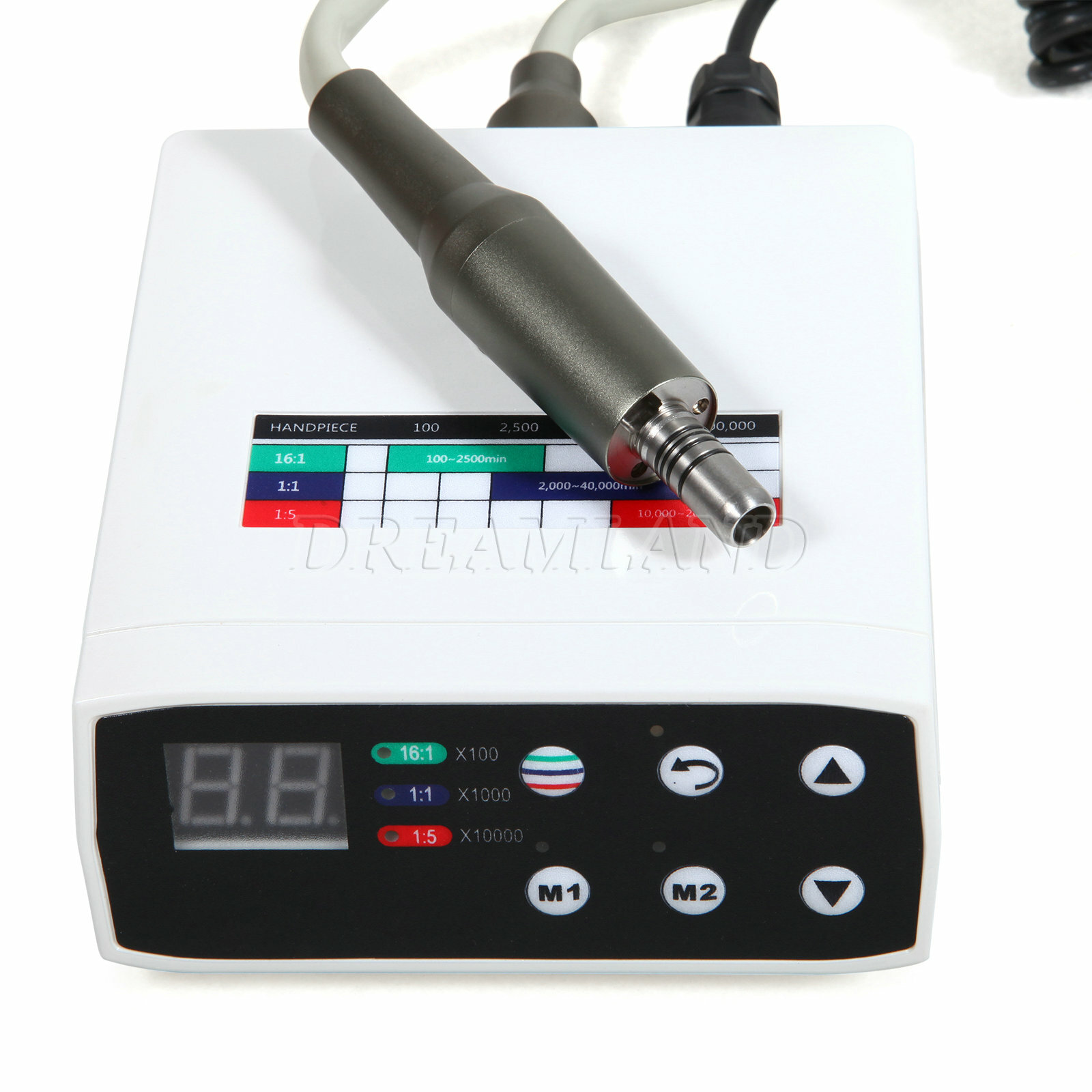 USA Dental LED Brushless Electric Micromotor Internal Spray Fit NSK 1:1/1:5/16:1