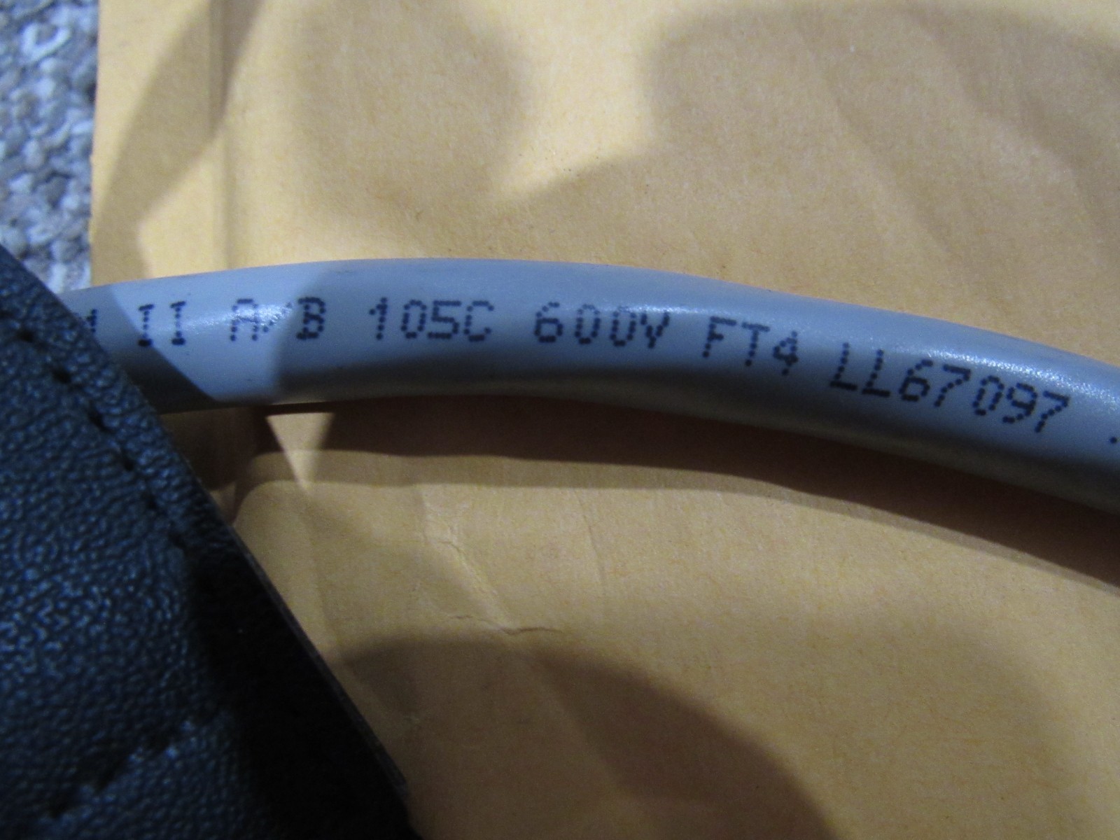 12 conductor multi conductor cable/multipurpose CMG 18 AWG RU AWM 300/600v 10 FT