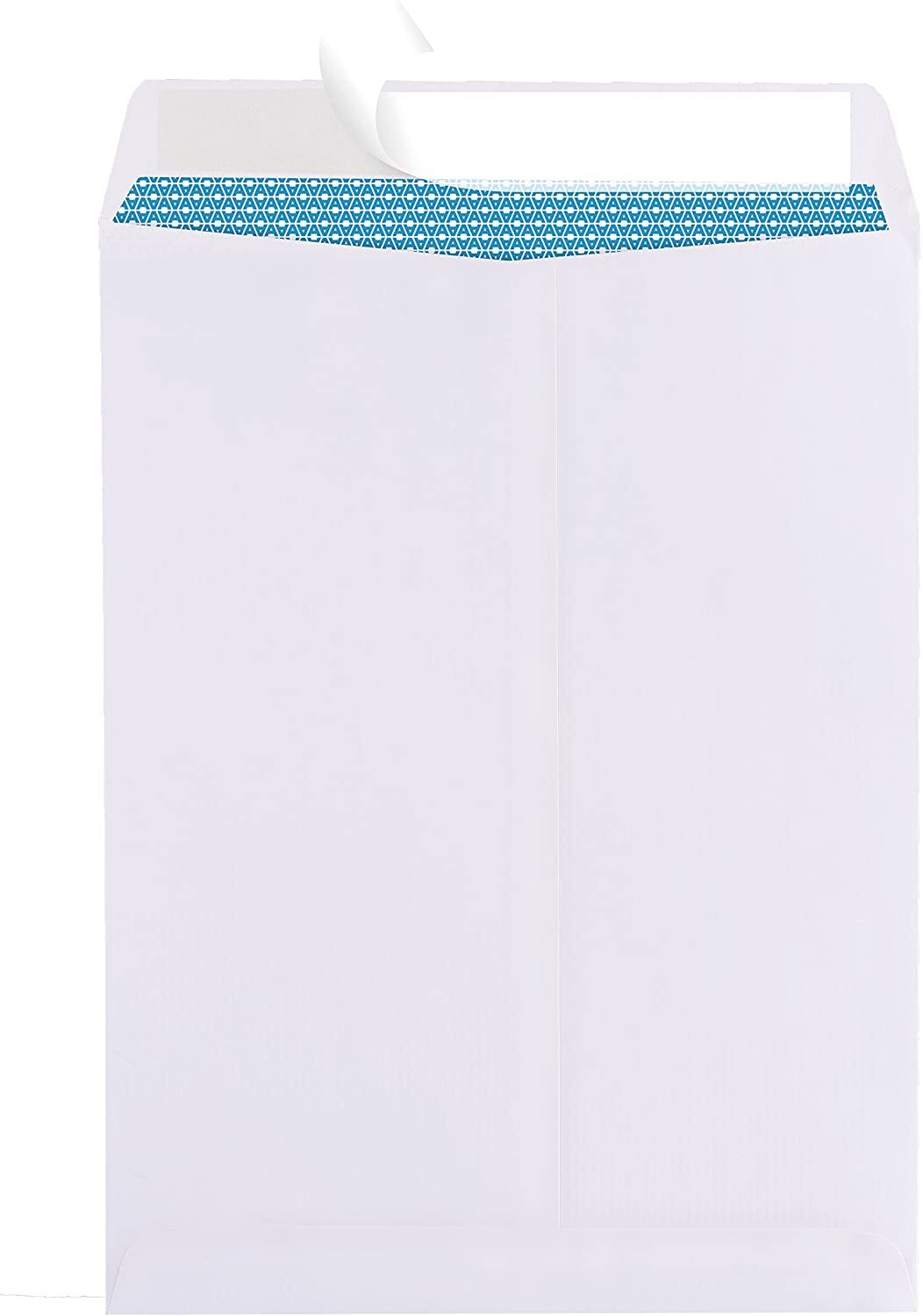 6×9 White Catalog Envelopes – Security Tinted – Self-Seal (38600)