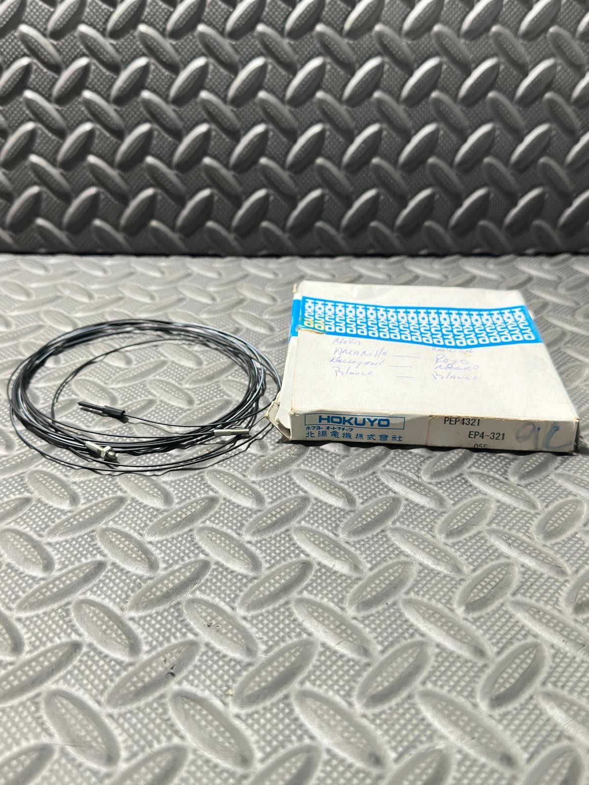 Hokuyo EP4-321 Fiber Optic Sensor Head PEP4321 Photoelectric Fiber Unit Japan