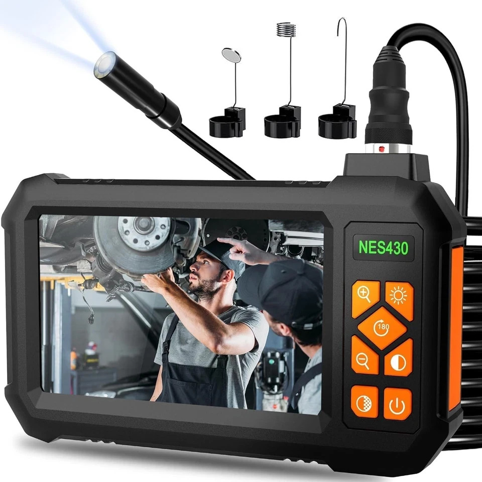 Industrial Endoscope Borescope Camera for Pipe Sewer Drain Plumbing Inspect 50FT