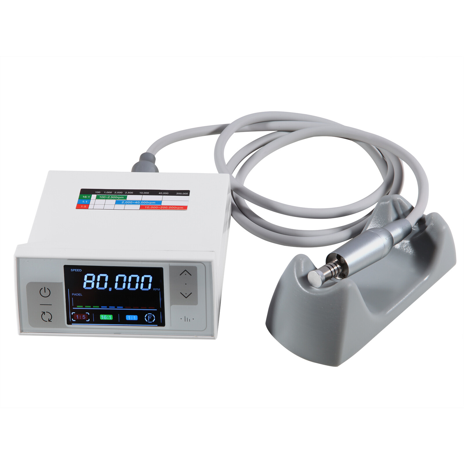 Micro Motor Touch Screen Portable Electric Motor 32,000lux White LED Dental
