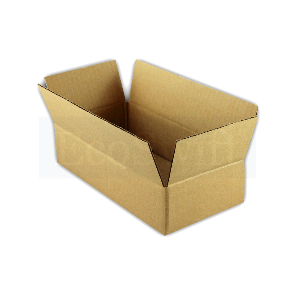 30 8x4x3 EcoSwift Cardboard Packing Moving Shipping Boxes Corrugated Box Cartons