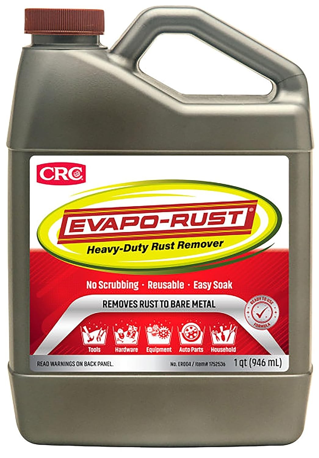 Crc 1752537 Rust Remover, Bottle, Liquid, 32 Oz