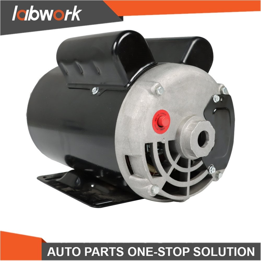 Labwork 5HP Compressor Duty Electric Motor 230V 1 Phase 3450RPM 56HZ/143T 7/8″