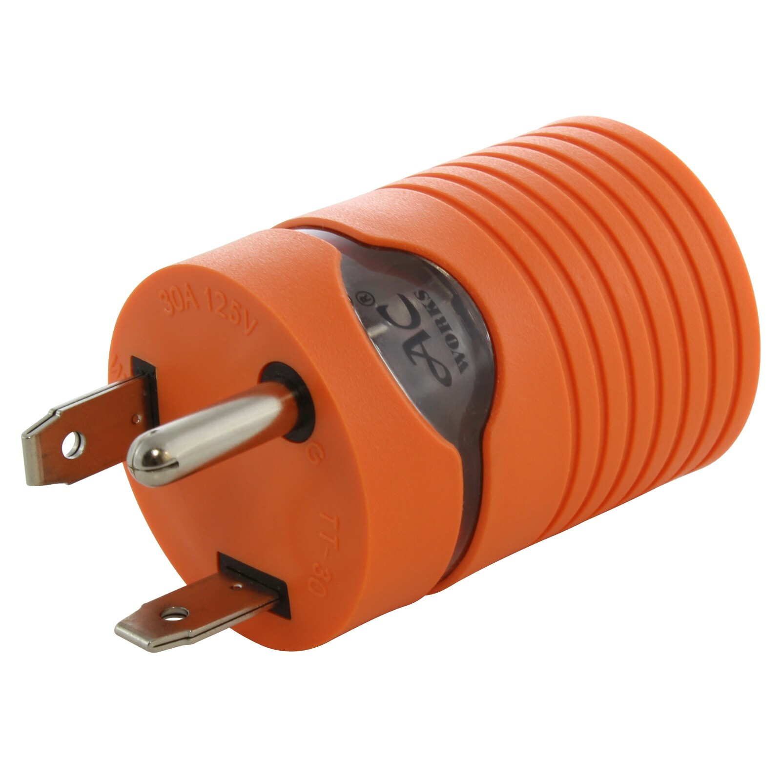 30A 125V NEMA TT-30 Male Plug to 30A NEMA L14-30 Female Connector Adapter