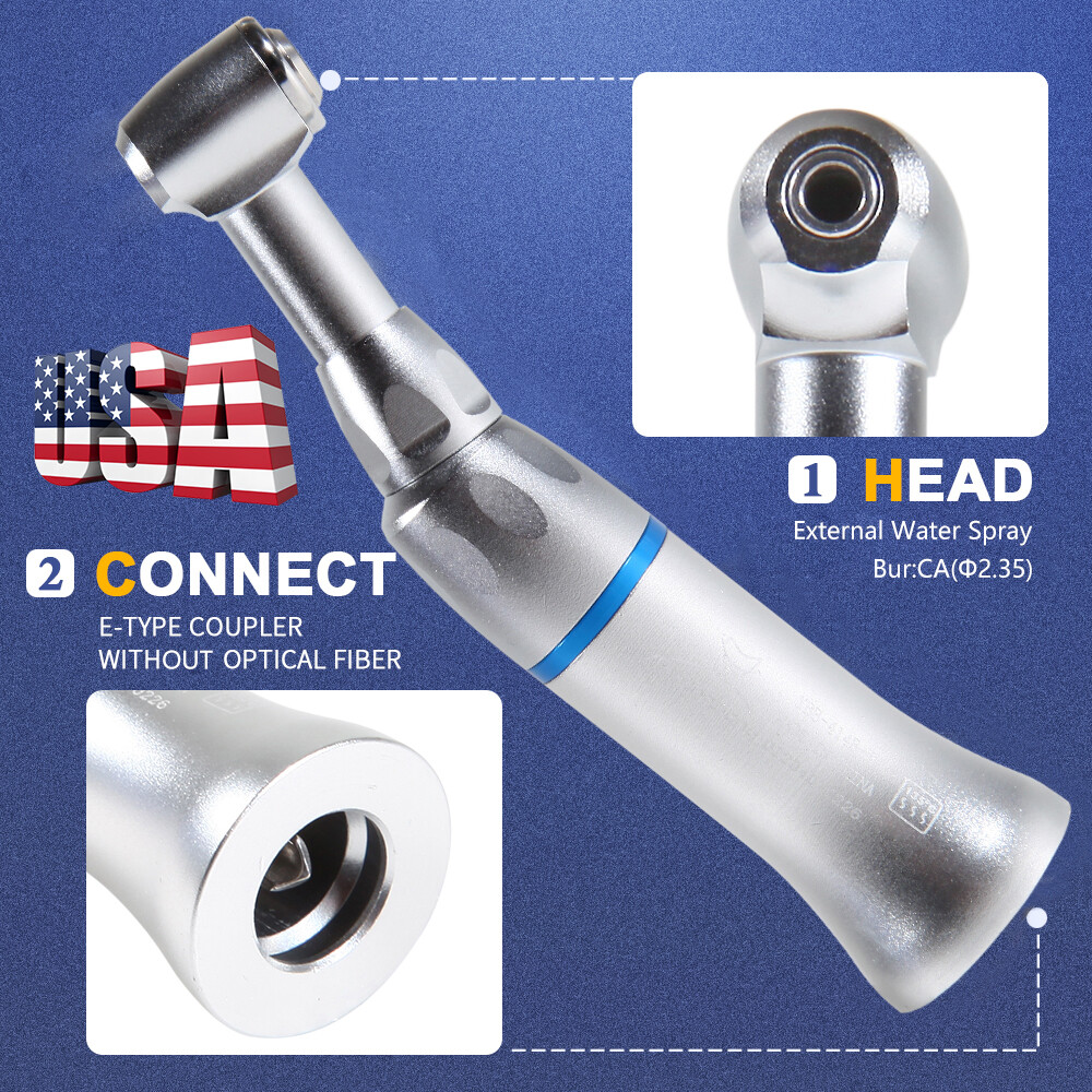 E-generator LED High Speed/Low Speed Handpiece Kit 2/4Hole Dental
