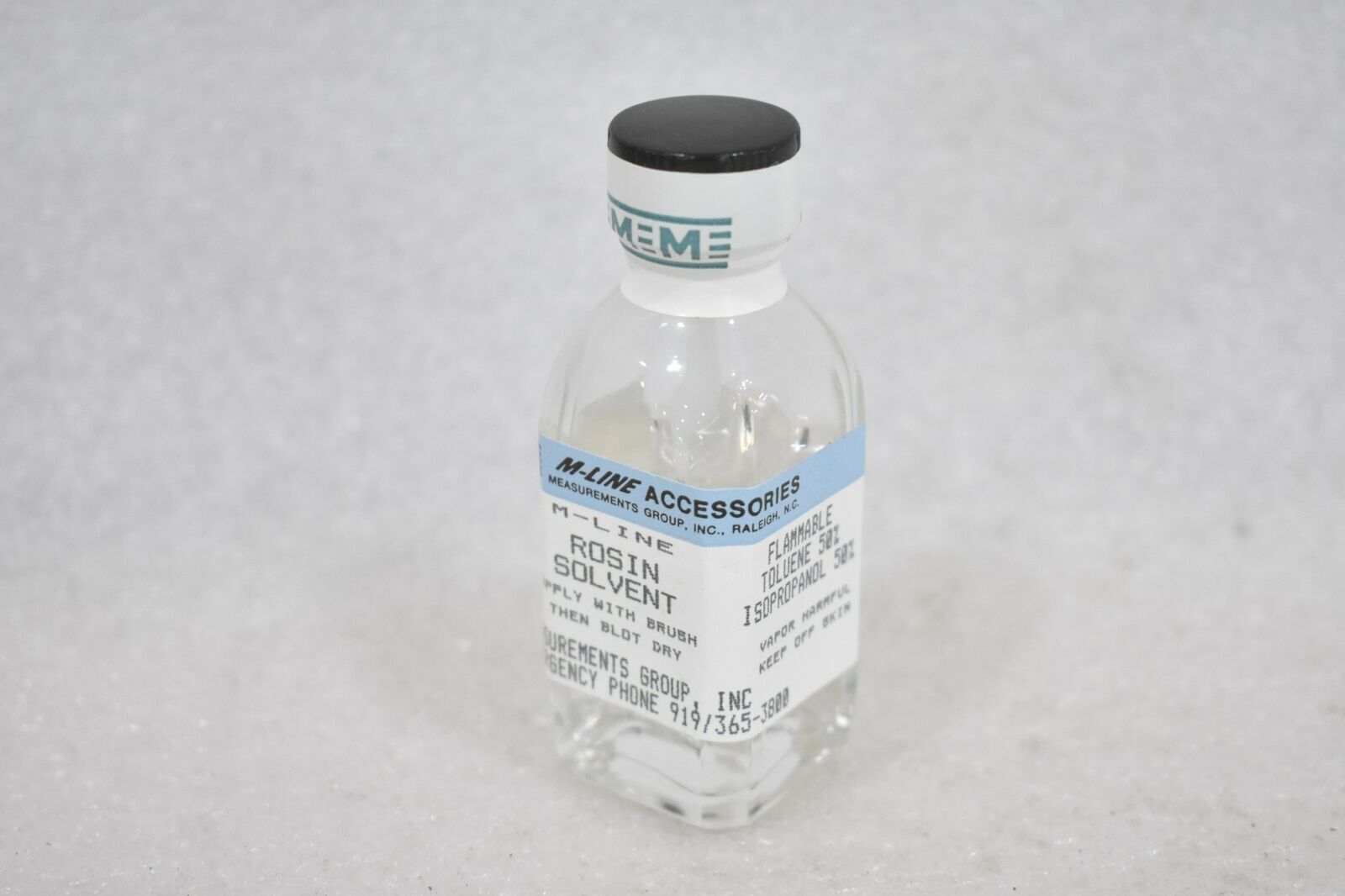 M-LINE MCDW0030ML ROSIN SOLVENT, AIR-DRYING SOLVENT-THINNED TOLUENE ACRYLIC