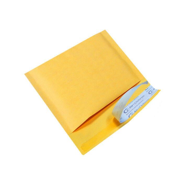 1000 #0 6.5×10 Kraft Bubble Mailers Padded Envelopes Shipping Bags AirnDefense