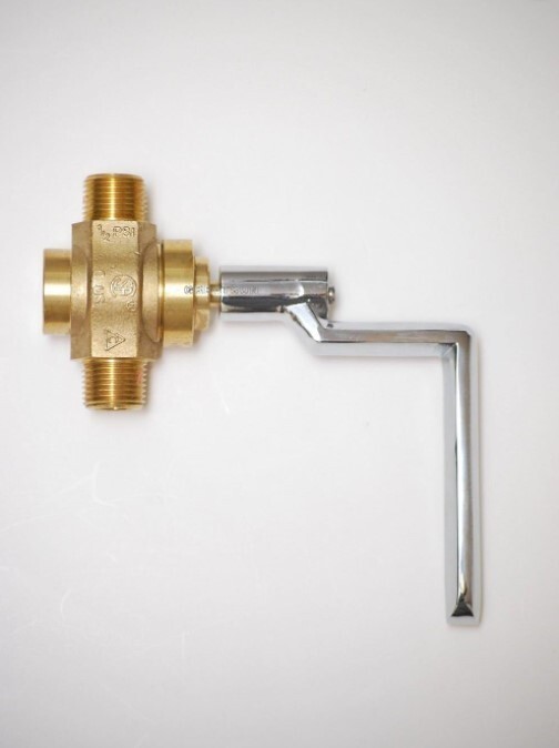 REPLACEMENT NATURAL CONTROL GAS VALVE FOR CHINESE WOK RANGE 1/2″ w/ TURN HANDLE