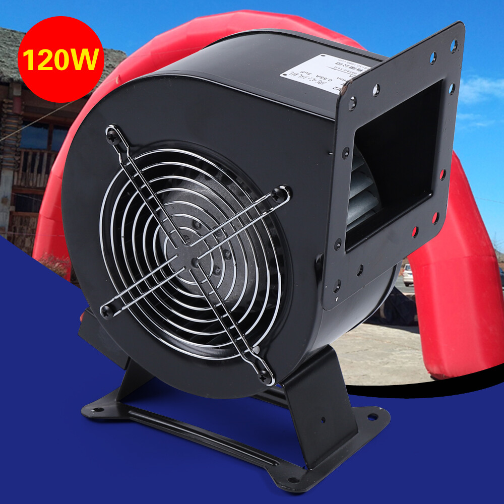 Small Centrifugal 196CFM Flange Blower Fan 2600r/min 110V 120W Durable Equipment