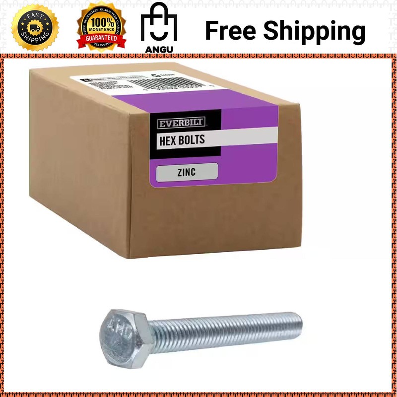 Everbilt 5/16 in-18 x 1-1/2 in Zinc Plated Hex Bolt 50 Pack Hardware 800720
