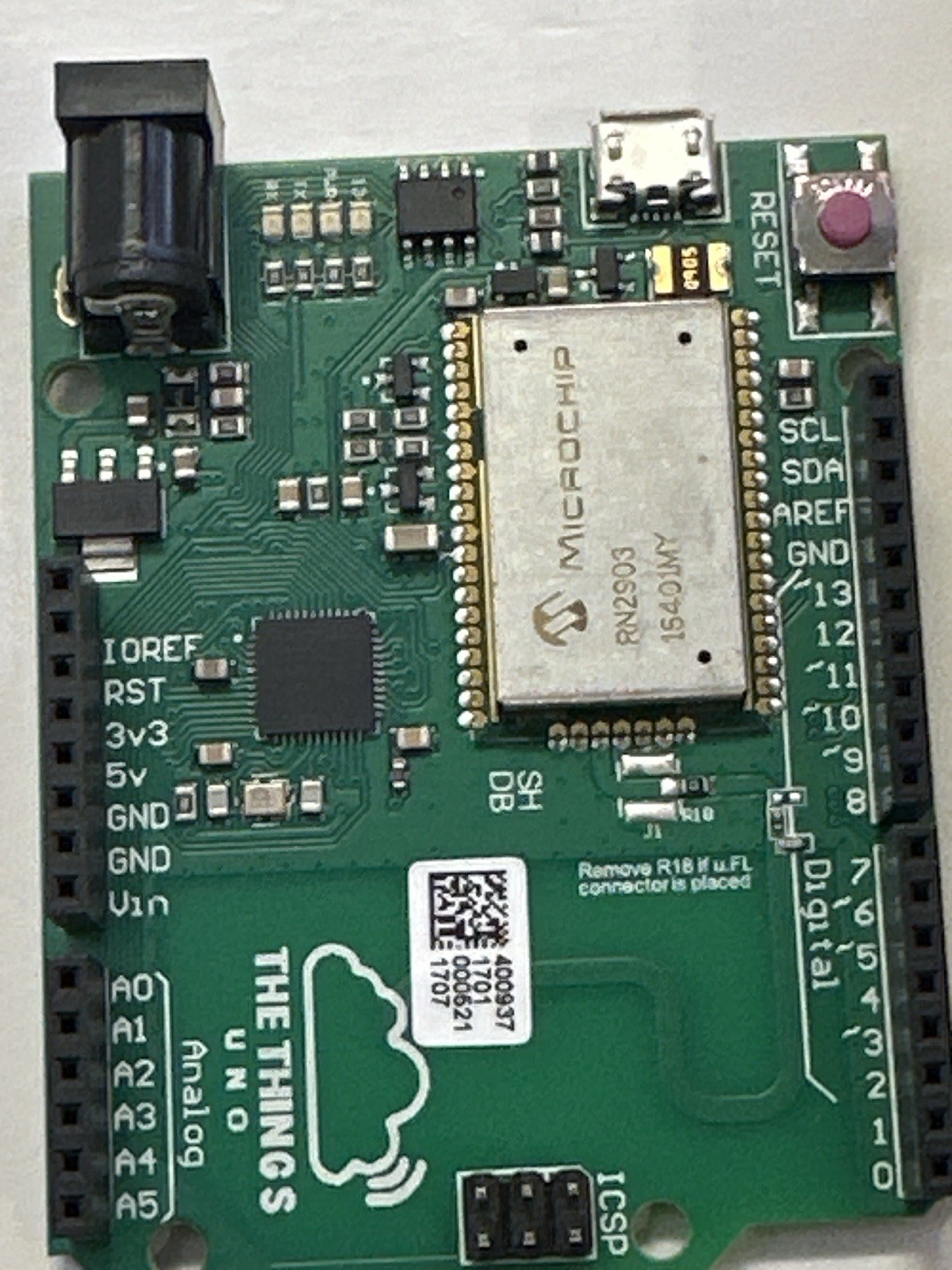 The Things Uno – LoRaWAN Development Board (TTN-003-915-1.0)