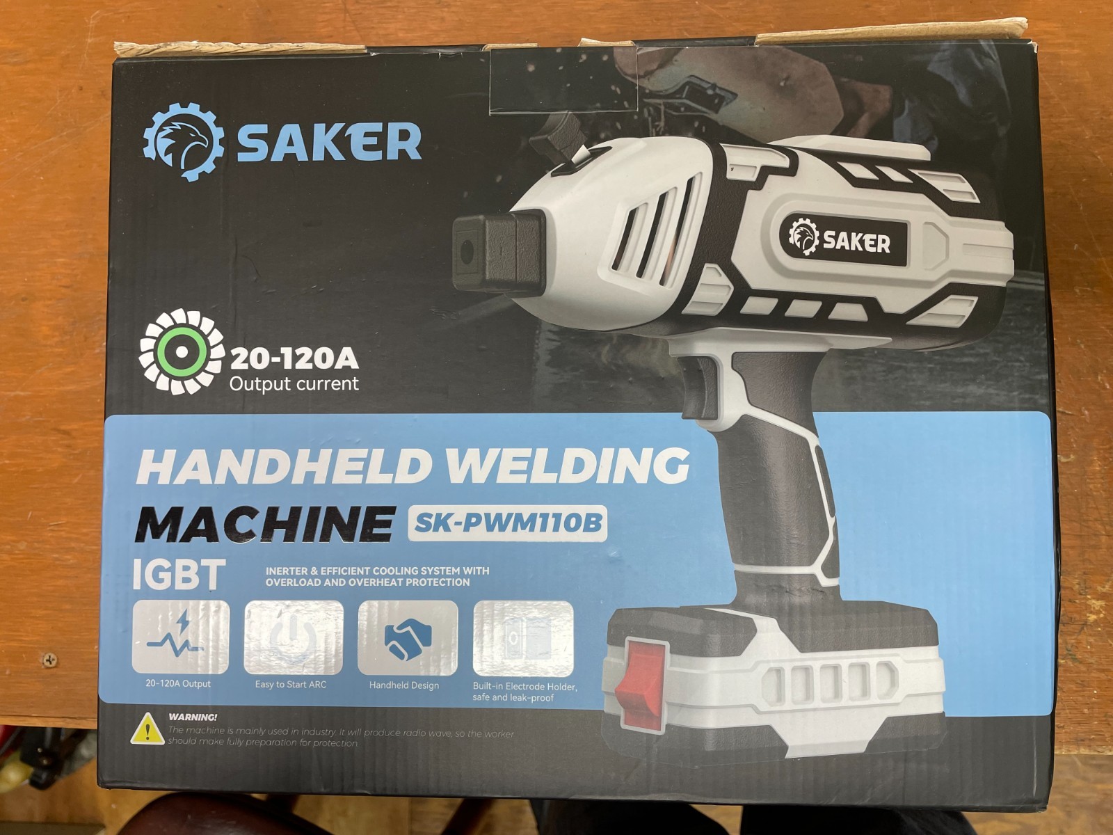 Saker Portable Electric Welding Machine,110V Portable Welder Handheld with IG…