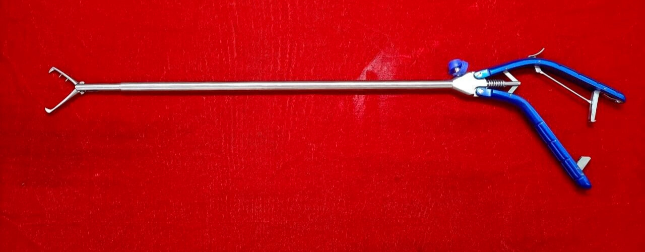 Laparoscopic Tenaculum 1×1 10mmx330mm Reusable High Quality Surgical Instruments