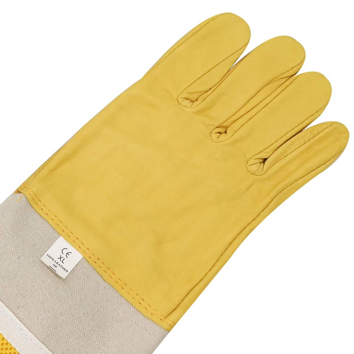 Professional Beekeeping Gloves Hornets Glove Goatskin Leather Beekeeing Supplies