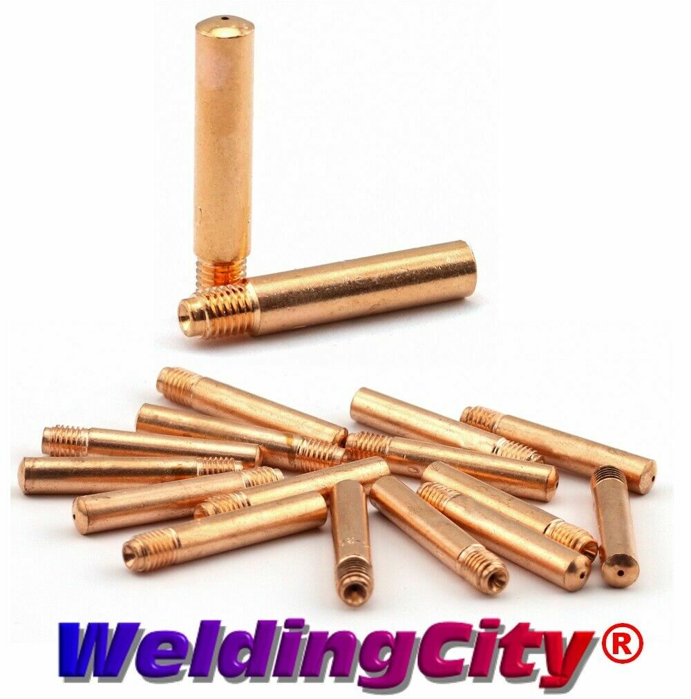WeldingCity® 10-pk MIG Welding Gun Contact Tip 14-35 for Tweco Lincoln 200-400A