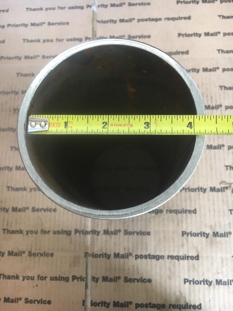 4″ NPS STEEL Pipe Sch 40 6″ Inches Long Welding Steel Collar