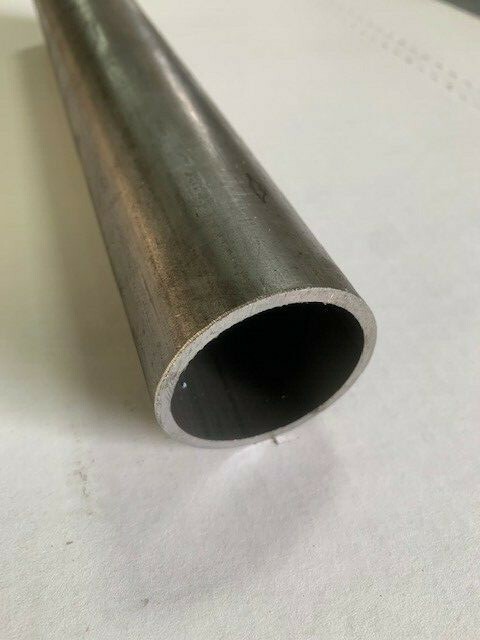 2.5″ OD x 1/4″ Wall DOM Seamless Round Tube x 36″ Long, Mild Steel Tubing