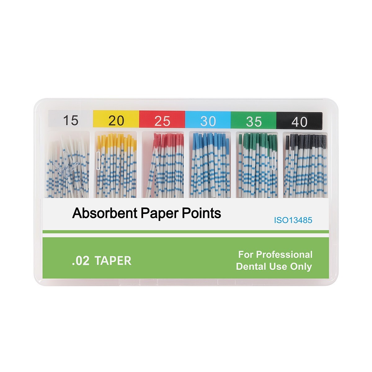 Dental Gutta Percha Points with Scale Obturating Tips Bar/Absorbent Paper Point