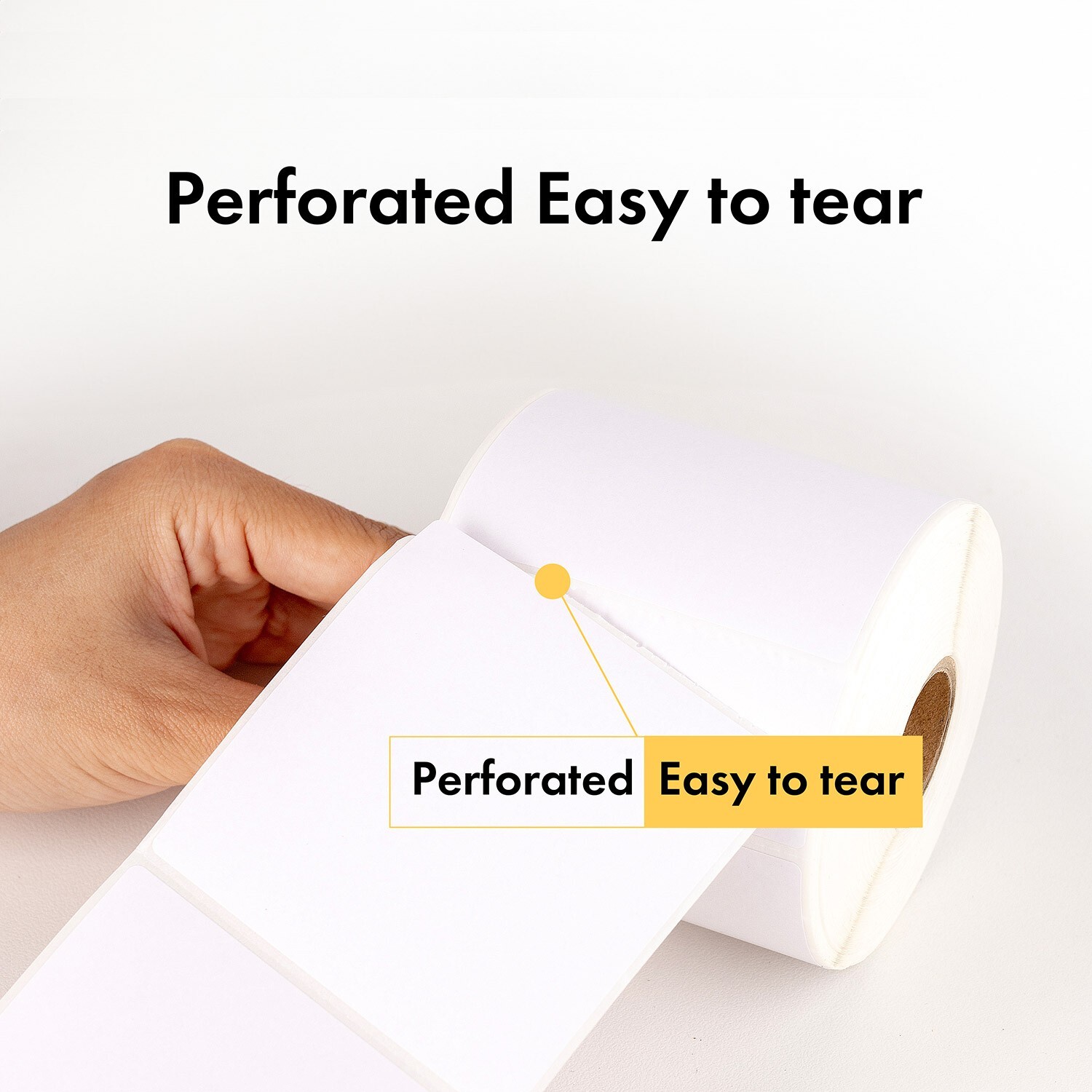ZEBRA / ELTRON 1×2 (1″ x 2″) Direct Thermal Labels – (1) Roll of 750 Labels