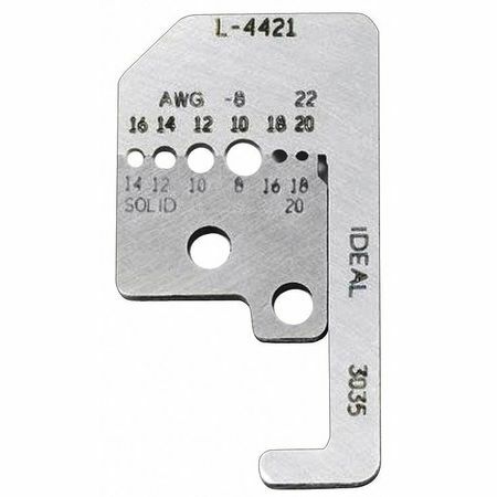 Ideal L-4421 Replacement Blade For Stranded Wire Stripper (45-092), 10-22 Awg