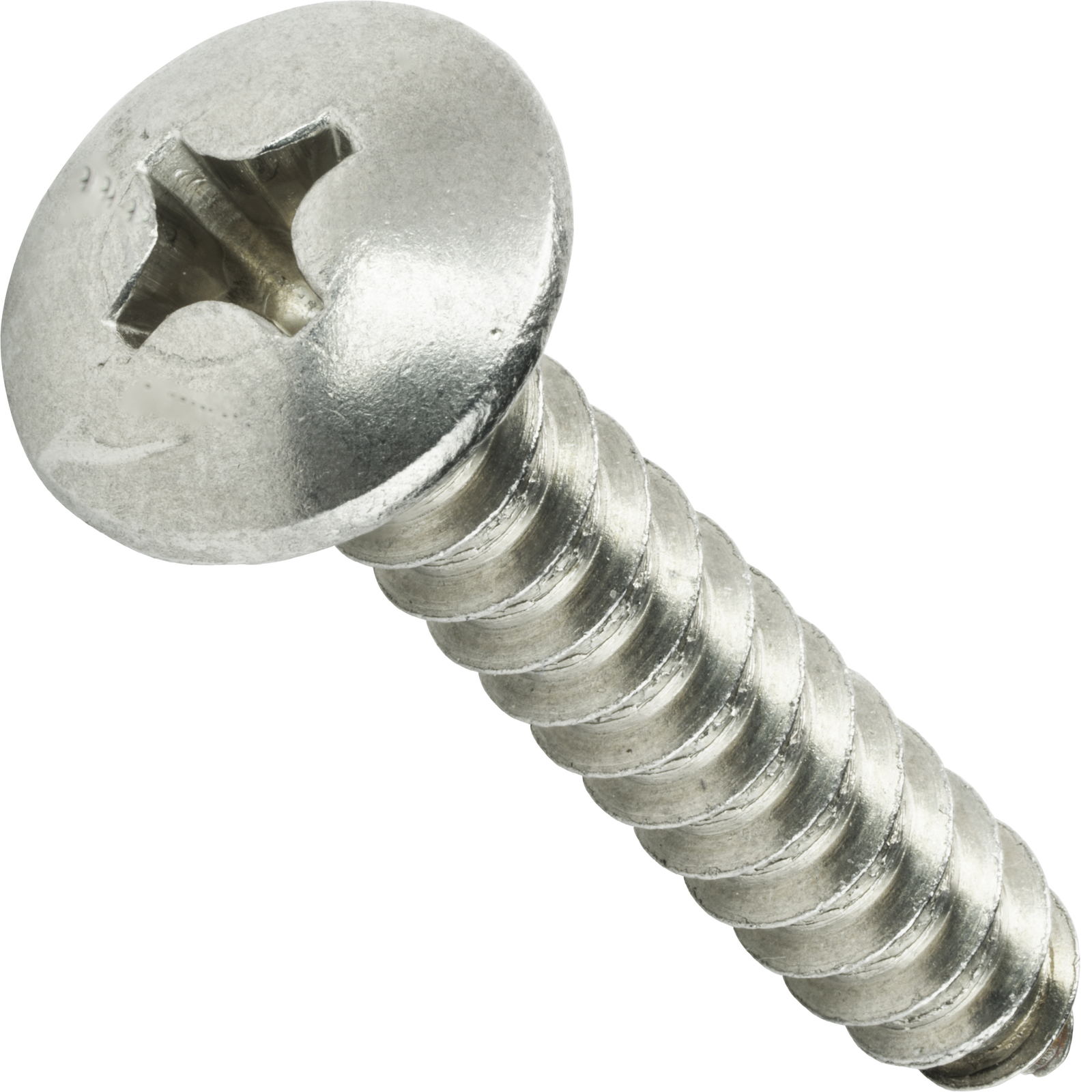 #1 x 1/2″ Sheet Metal Screws Truss Head Phillips Stainless Steel Qty 1000