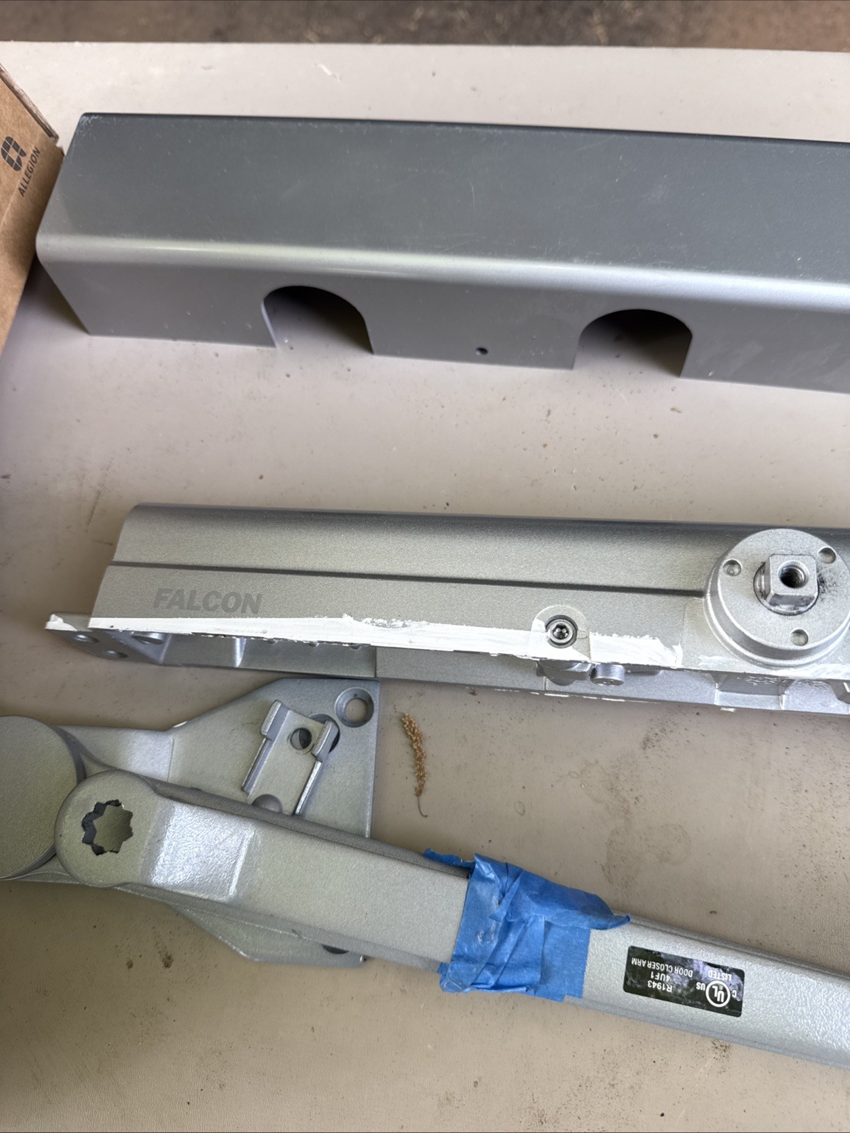 FALCON SC81A STD FULL RWPA ALUMINUM DOOR CLOSER Commercial Comes As Shown