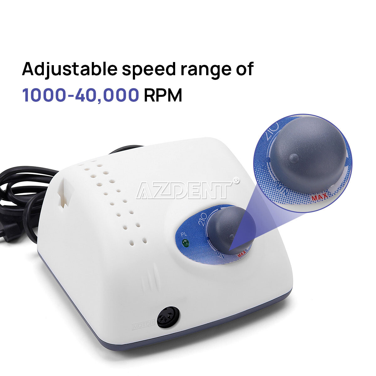 Dental Lab Marathon Electric Micromotor Polishing Unit 40K rpm Motor Handpiece