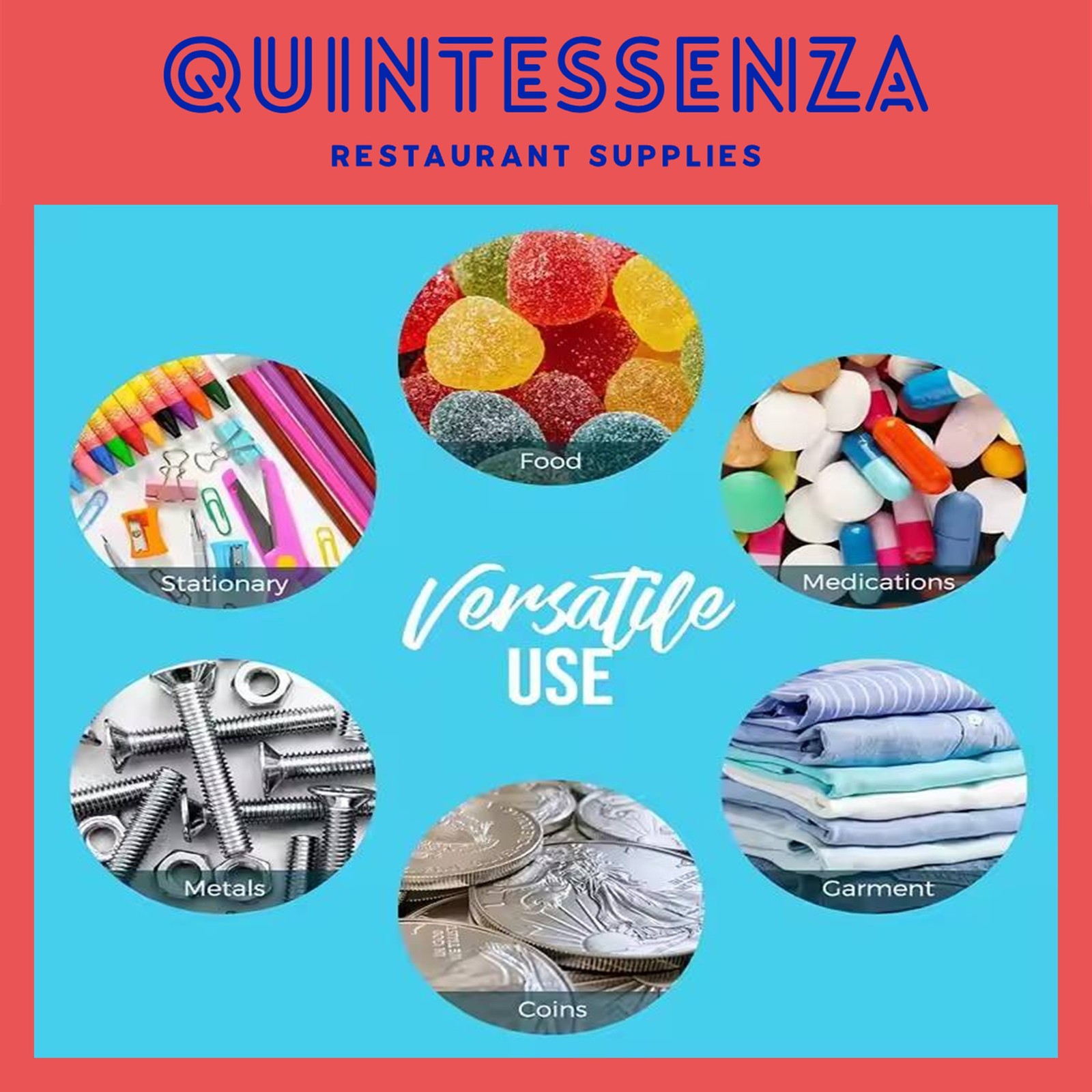 12” x 10” = 4 Mil Thick Clear Zipper Reclosable Poly Bags by Quintessenza
