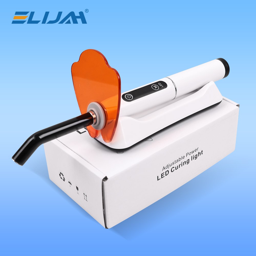 Dental Wireless Light Curing Machine 1s/2mm Resin Curing Light 800-2400mW/cm²-US