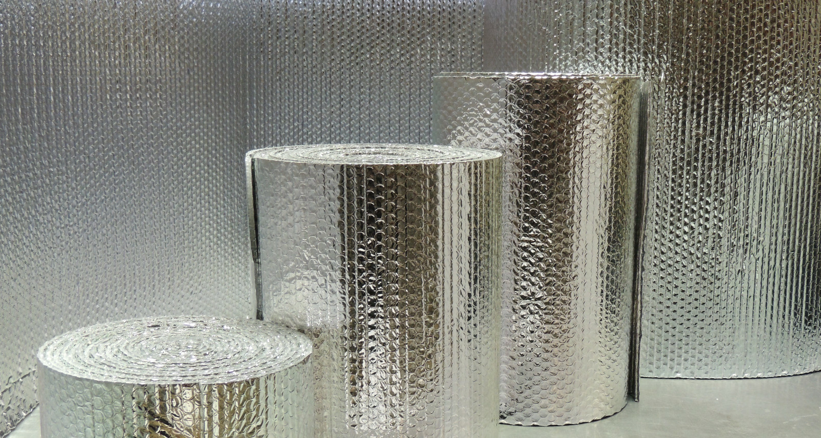 Reflective Foil Insulation Roll Double Bubble Reflectix 4FT X 50FT R8 (SECONDS)