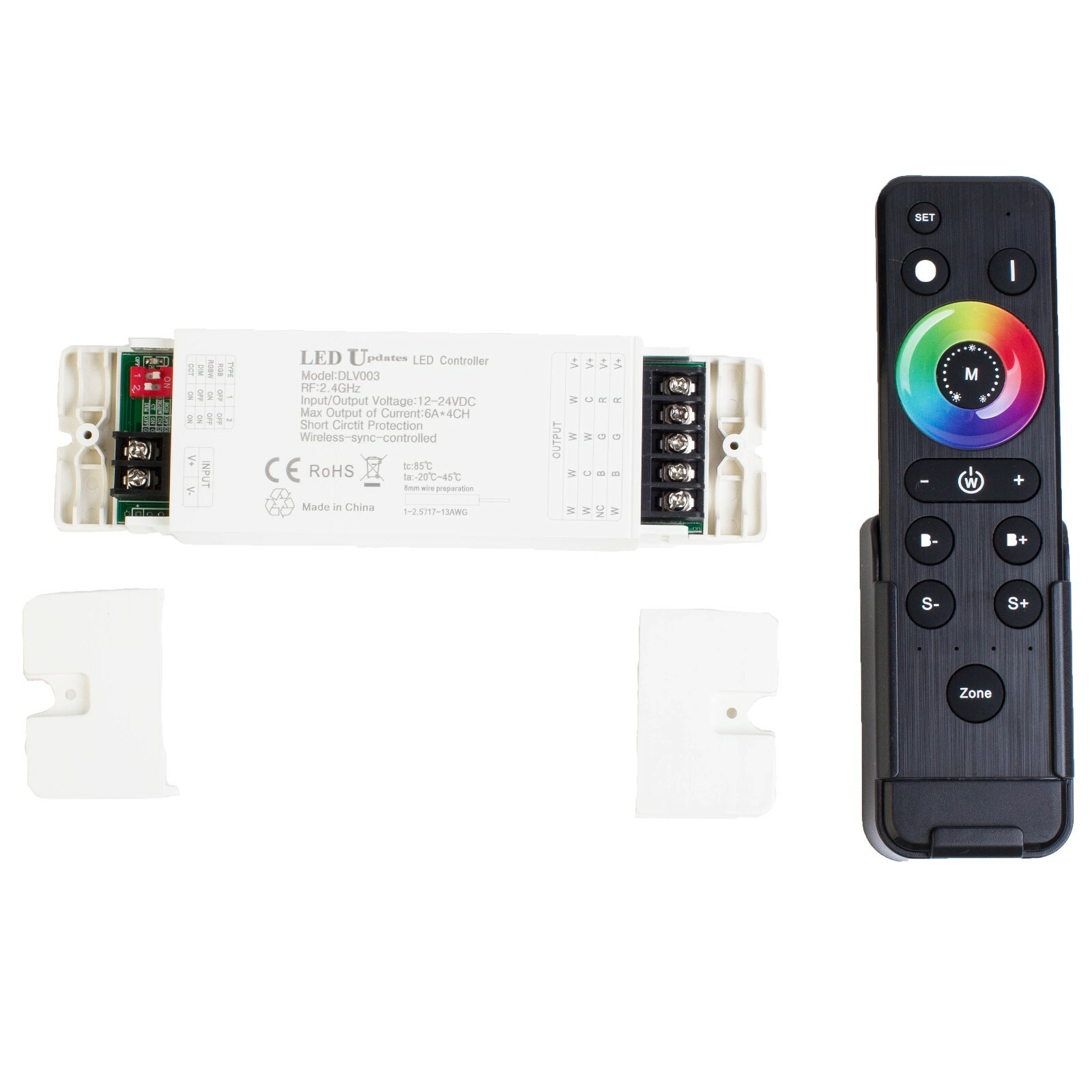LEDupdates LED Controller RGB RGBW CCT Single color Wireless Remote Control