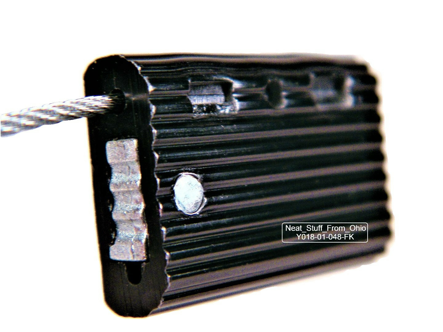 SECURITY SEALS, CABLE SEALS, ALL-METAL, TEN SEALS, BLACK, GREAT PRICE 👈