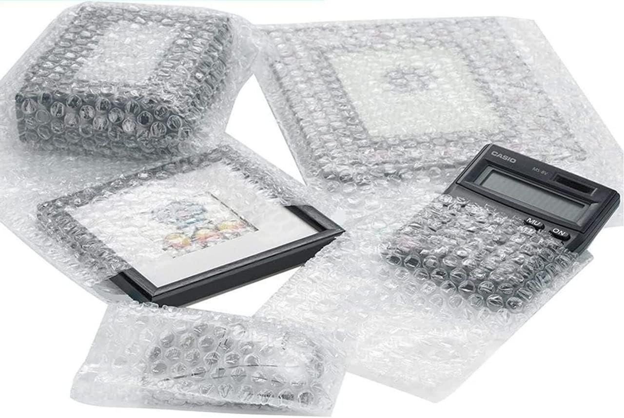 25-3×5 Bubble Out Pouches Bags Wrap Cushioning Self Seal Clear 3″ x 5″
