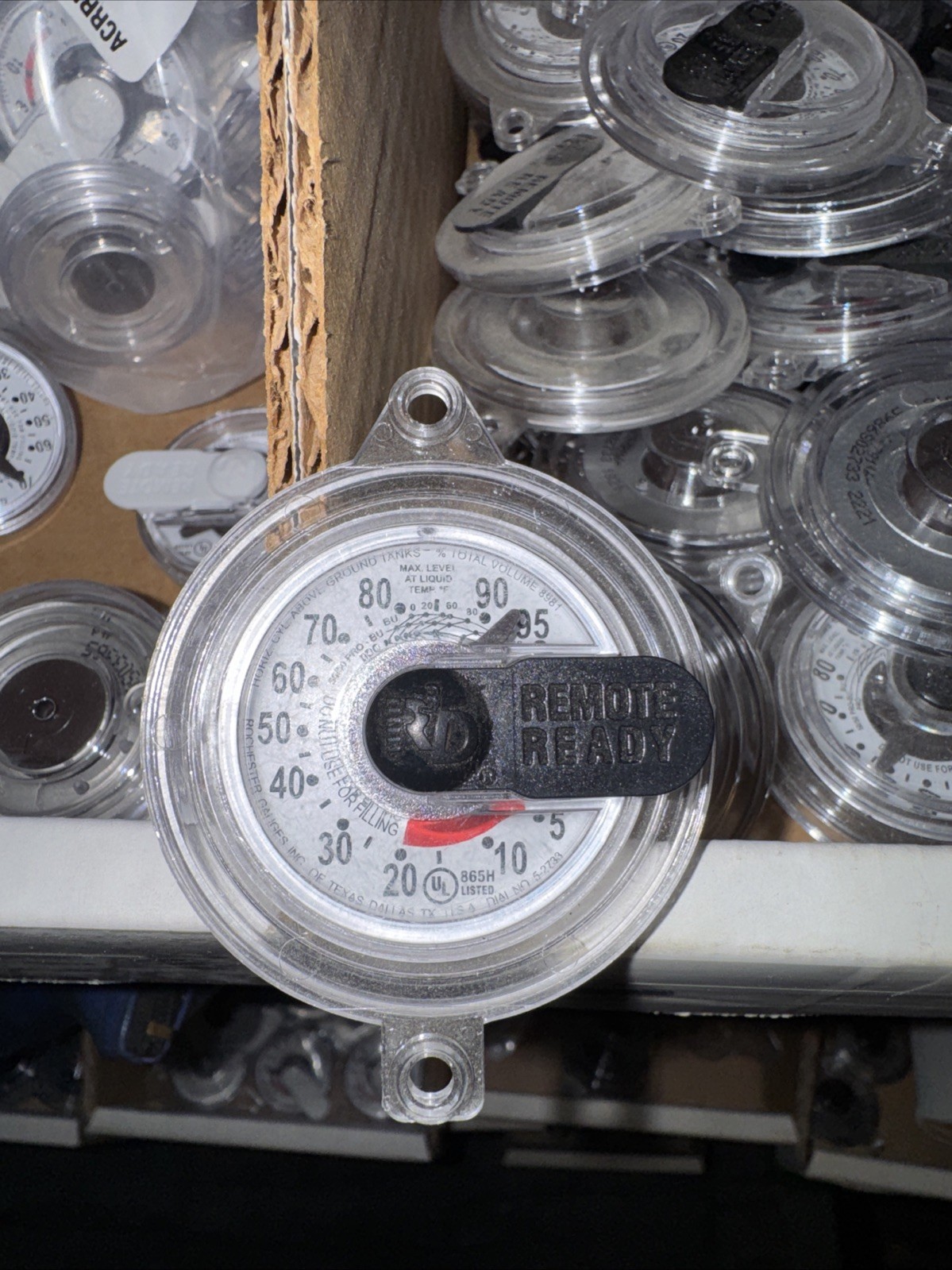 Senior Screw On Remote Ready Gauge ACSNRPERD Propane Tank Gauge