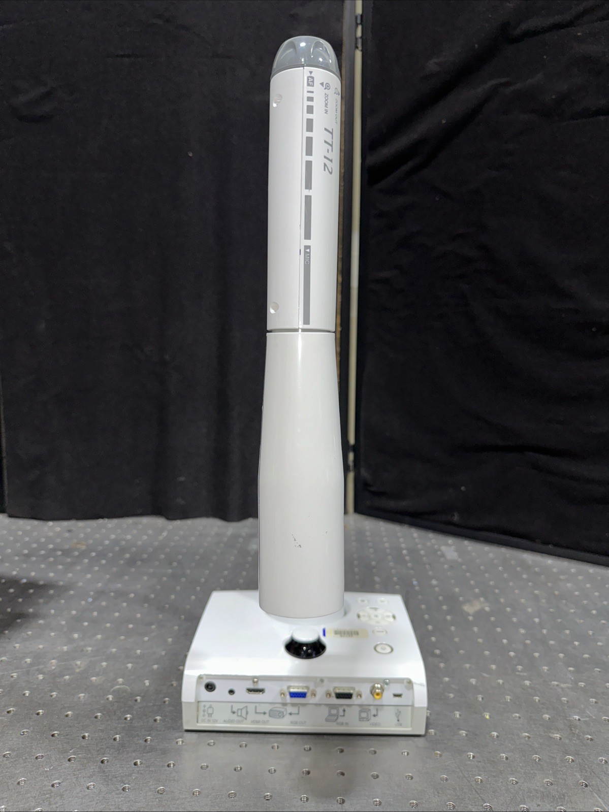 Elmo TT-12 Document Camera 3.4MP 12x Optical Zoom HDMI 1080P no power supply