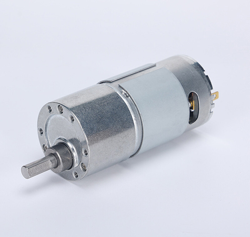 JGB37-545 DC12V 24V Large Torque Speed Reduction Gear Motor with Metal Gearbox