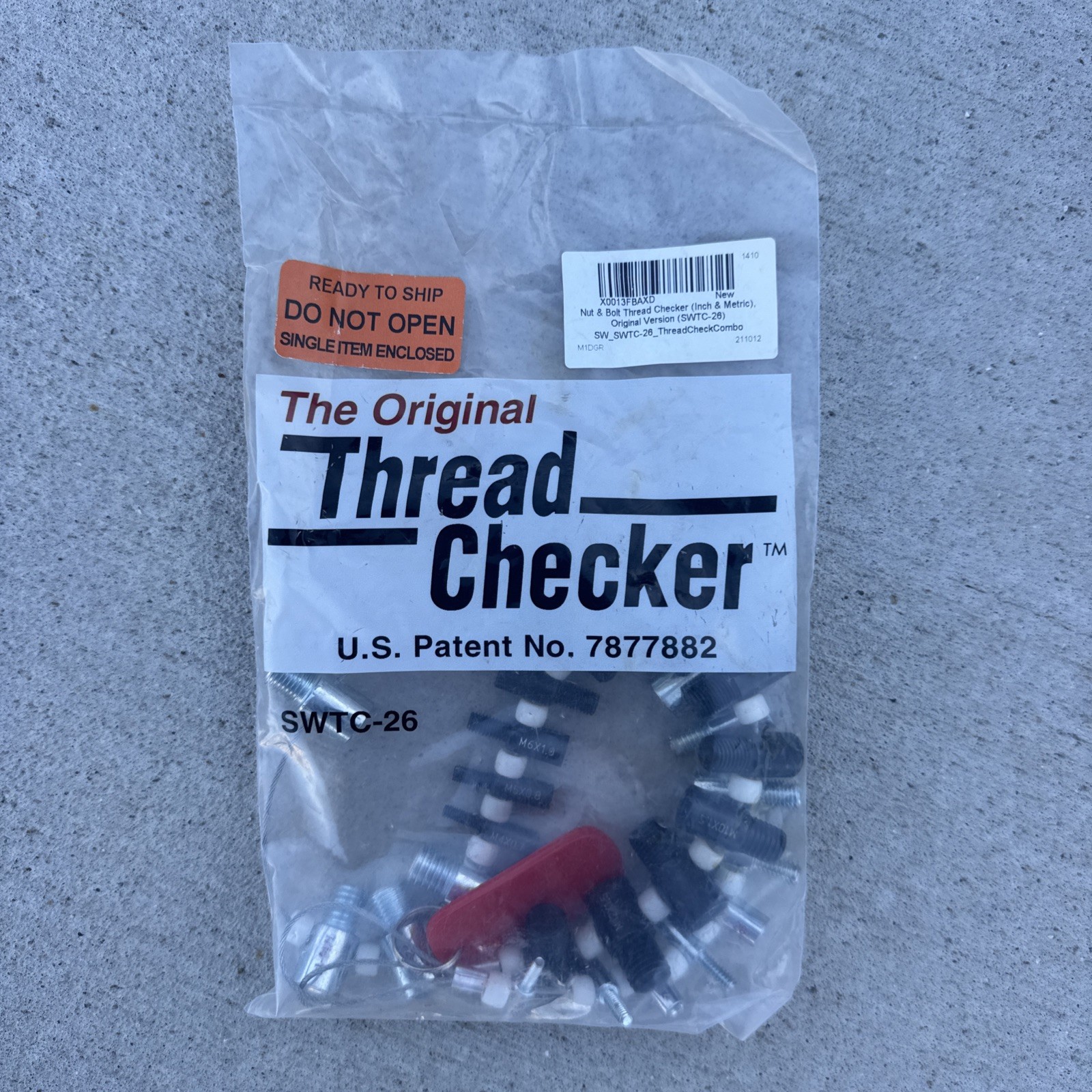 SWTC-26 Nut & Bolt, Inch & Metric, Original Version