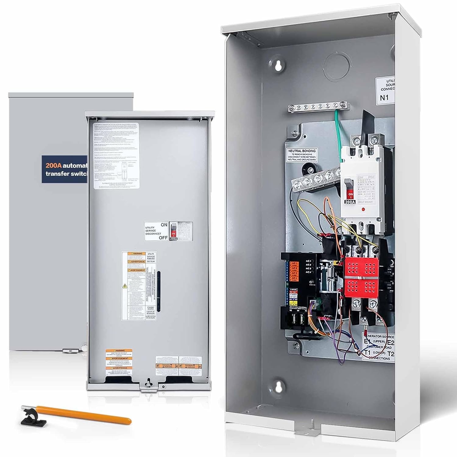 200 Amp Single Phase Generator Automatic Transfer Switch for Generac RXSW200A3