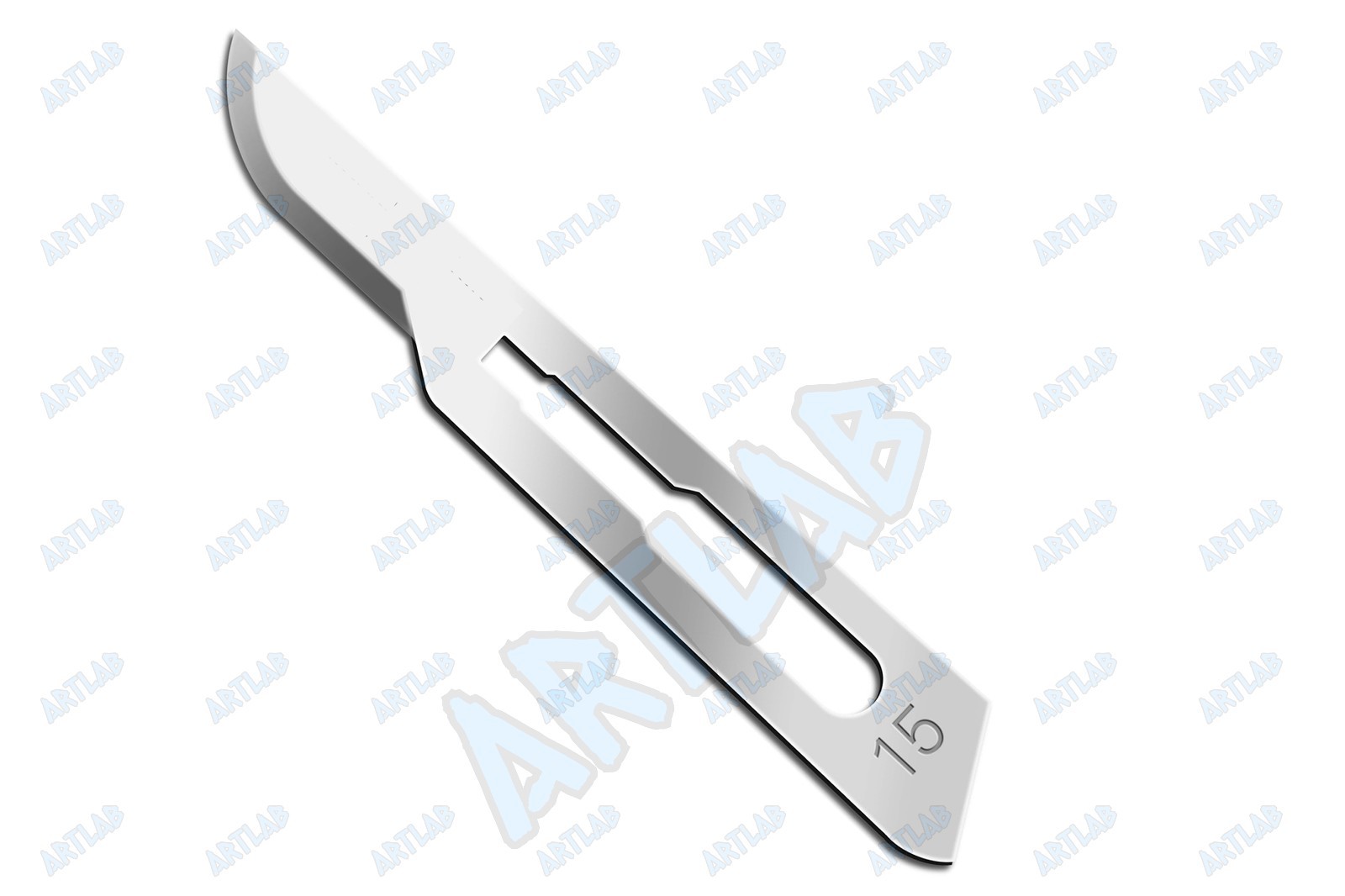 10 PCS STERILE DISPOSABLE SCALPELS #15 SINGLE USE – DENTAL,SURGICAL,DERMAPLANING